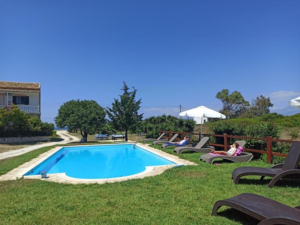 Elli Beach Apartments And Studios Альмирос-Бич Экстерьер фото