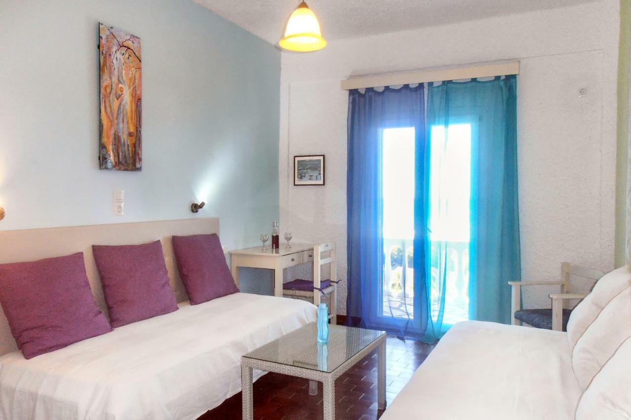 Elli Beach Apartments And Studios Альмирос-Бич Экстерьер фото
